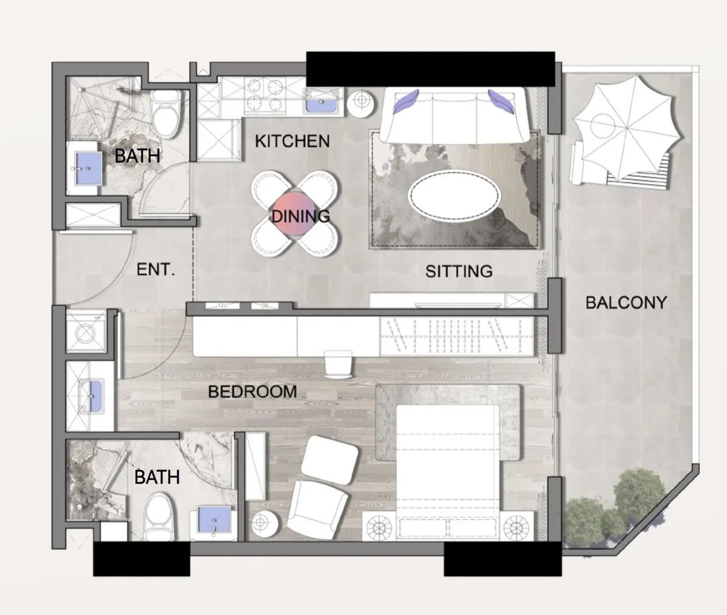 1 Bedroom